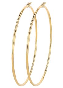 Adelia&acute;s Paar Creolen ADELIA&acute;S "Damen Ohrringe &iquest; Creole aus Edelstahl", gold, Ohrringe, Damen, Edelstahl, Paar Creolen