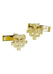 Manschettenkn&ouml;pfe OSTSEE-SCHMUCK "- Hiddensee 15 x 13 mm - Gold 333/000 -" Gr. 15, gold (gold 333, goldfarben, gelb), Manschettenkn&ouml;pfe, Damen, Blacklist, Gold, Manschettenkn&ouml;pfe