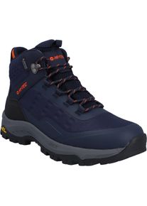 Wanderschuh Hi-Tec "STORM EXPEDITION SPORT WP", Herren, Gr. 41, blau, Synthetik, Schuhe Wanderschuh