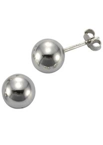 Paar Ohrstecker Firetti "Schmuck Geschenk Silber 925 Ohrschmuck Kugel" Gr. 8, silber (silberfarben), Ohrringe, Damen, 8, Silber 925 (Sterlingsilber), Paar Ohrstecker