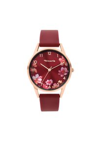 Quarzuhr Tamaris, weinrot, Armbanduhren, Damen, Quarzuhr, Armbanduhr, Damenuhr, Silikonarmband, analog