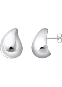 Paar Ohrstecker Thomas Sabo "Bold Elegance organische Tropfenform", silber (silberfarben), Ohrringe, Damen, Silber 925 (recycelt), Paar Ohrstecker