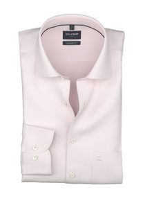 Businesshemd OLYMP "Luxor modern fit", Damen, Gr. 41, N-Gr, hellrose, Web, Obermaterial: 100% Baumwolle, 2-Knopf-Manschette, Hemden Businesshemd