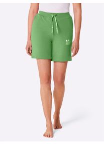 Jerseyhose feel good, Damen, Gr. 44/46, Normalgr&ouml;&szlig;en, gr&uuml;n (apfel), 95% Baumwolle, 5% Elasthan, unifarben, Hosen Jerseyhose