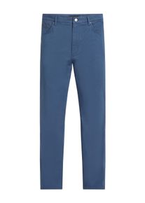 Chinohose Tommy Hilfiger "DENTON 5PKT PRINTED STRUCTURE", Herren, Gr. 30, L&auml;nge 32, blau (aegean sea), Web, Obermaterial: 96% Baumwolle, 4% Elasthan, unifarben, slim fit kn&ouml;chellang, Hosen Chinohose, mit Struktur