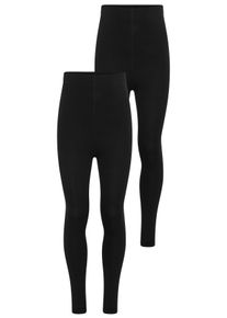 Leggings HEATKEEPER, Jungen, Gr. 164/176, N-Gr, schwarz, Web, Obermaterial: 90% Polyester, 10% Elasthan, unifarben, Basic, figurbetont lang, Hosen Leggings, eng anliegend, langes Bein, elastischer Bund