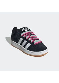 Sneaker adidas originals "CAMPUS 00S", Damen, Gr. 38,5, wei&szlig; (core schwarz, lucid pink, cloud wei&szlig;), Leder, Schuhe Sneaker