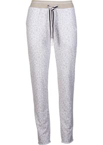 Sweathose LPO "ADA WOMEN", Damen, Gr. 46 (L), Normalgr&ouml;&szlig;en, beige (pumice stone), 50% Baumwolle, 50% Polyester, regular fit, Hosen Sweathose, elastischer Bund, Kordelzug, Allover Print