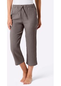 w&auml;schepur Culotte W&Auml;SCHEPUR, Damen, Gr. 44/46, Normalgr&ouml;&szlig;en, taupe, 100% Baumwolle, unifarben, Hosen Culotte