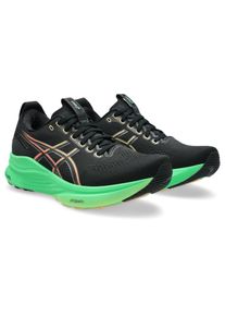 Laufschuh asics "GEL-KAYANO 32", Herren, Gr. 49, schwarz, vital gr&uuml;n, Synthetik, Schuhe Laufschuh, f&uuml;r mehr Stabilit&auml;t, Topseller