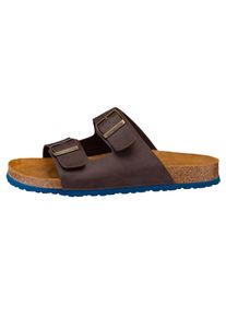 Pantolette Lico "Pantolette Bioline Concrete", Damen, Gr. 40, braun, Synthetik, Schuhe Pantolette