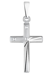 Kreuzanh&auml;nger Amor "2013509, 2017513", silber (silberfarben), Schmuckanh&auml;nger, Damen, Silber 925 (Sterlingsilber), 0,6 g, Kreuzanh&auml;nger