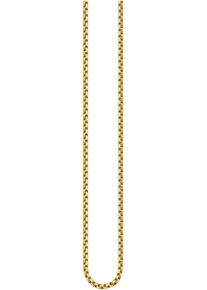 Collierkettchen Thomas Sabo "Venezianerkettengliederung, 1,0 mm breit" Gr. 50, gold (gelbgoldfarben), Halsketten, Damen, 50, Silber 925 (recycelt), Collierkettchen