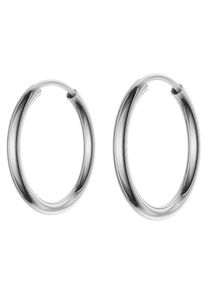 Paar Creolen Firetti "Schmuck Geschenk Silber 925 2,0 mm breit" Gr. 20, silber (rhodiniert), Ohrringe, Damen, 20, Silber 925 (Sterlingsilber), Paar Creolen, Made in Germany