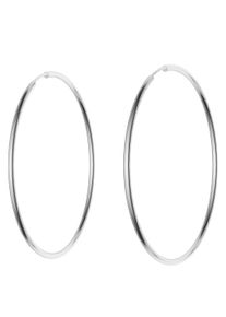 Paar Creolen Firetti "Schmuck Geschenk Silber 925 2,0 mm breit" Gr. 70, silber (rhodiniert), Ohrringe, Damen, 70, Silber 925 (Sterlingsilber), Paar Creolen, Made in Germany