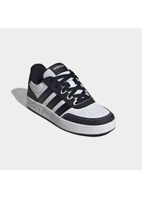 Sneaker adidas Sportswear "BREAKBASE KIDS", Damen, Gr. 38,5, cloud wei&szlig;, core schwarz, ftwr wei&szlig;, Synthetik, Textil, Schuhe Sneaker, f&uuml;r Kinder & Jugendliche