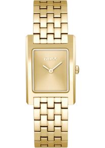 Quarzuhr BOSS "LUCY", gold (goldfarben), Armbanduhren, Damen, Quarzuhr, Armbanduhr, Damenuhr, Edelstahlarmband, analog