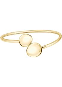 Armspange BOSS "NUGGET", gold (gelbgoldfarben), Armb&auml;nder, Damen, 17cm, Edelstahl, Armspange