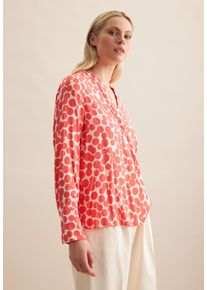 Klassische Bluse Seidensticker "Schwarze Rose", Damen, Gr. 3XL (46), rosa (rosa, pink), 100% Viskose, gepunktet, regular fit, ohne Ausschnitt, Blusen Klassische Bluse, Tunika Punkte