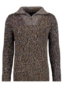 Troyer Ragman, Herren, Gr. 50, bunt, 975, Strick, 100% Baumwolle, hoch geschlossener Ausschnitt, Pullover Troyer