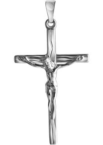Kettenanh&auml;nger Firetti "Schmuck Geschenk Silber 925 Halsschmuck Anh&auml;nger Kreuz", silber (silberfarben), Schmuckanh&auml;nger, Damen, Silber 925 (Sterlingsilber), 2,82 g, Kettenanh&auml;nger