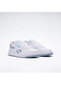 Sneaker Reebok CLASSIC "REEBOK COURT ADVANCE", Damen, Gr. 40, ftwrwei&szlig;, ftwrwei&szlig;, leisureblau, Synthetik, Schuhe Sneaker
