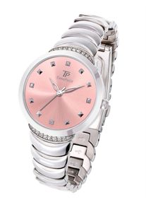 Quarzuhr, silber (silberfarben), Armbanduhren, Damen, Quarzuhr