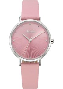 Quarzuhr, rosa, ANISTON JEWELRY & WATCHES, Armbanduhren, Damen, Quarzuhr, Armbanduhr, Damenuhr, analog, Glassteine, neue Kollektion