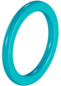 Fingerring Firetti "Schmuck Geschenk Edelstahl Ring Damenring Herrenring Color" Gr. 53, blau (t&uuml;rkis), Fingerringe, Damen, 53, Edelstahl, 2,1mm, Fingerring