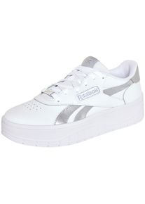 Sneaker Reebok CLASSIC "REEBOK COURT ADVANCE SURGE", Damen, Gr. 39, ftwrwei&szlig;, grau1, chromepeyer20, Leder, Synthetik, Schuhe Sneaker