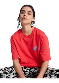 T-Shirt Roxy "Hangloose Poster", Damen, Gr. XS, hibiscus, Obermaterial: 100% Walkfrottier;, Shirts T-Shirt