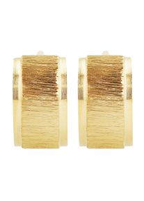 Adelia&acute;s Paar Creolen ADELIA&acute;S "Damen Ohrringe &iquest; Klappcreole aus Edelstahl", gold, Ohrringe, Damen, Edelstahl, Paar Creolen