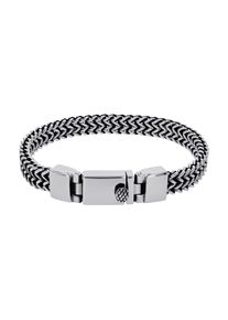Armband Amor, edelstahlfarben, Armb&auml;nder, Herren, 21cm, Edelstahl, Armband