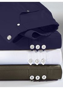 7/8-Jeans Casual Looks, Damen, Gr. 21, Kurzgr&ouml;&szlig;en, blau (marine), 96% Baumwolle, 4% Elasthan, unifarben, 7/8-L&auml;nge, Jeans 7/8-Jeans