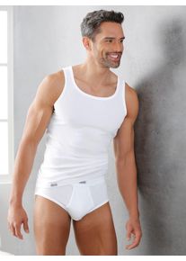 King&acute;S Club Slip KINGS CLUB, Herren, Gr. 8, 3 Stk., bunt (blau, gr&uuml;n, wei&szlig;), 100% Baumwolle, Unterhosen Slip