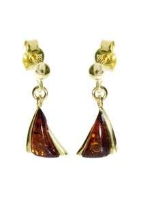 Paar Ohrh&auml;nger OSTSEE-SCHMUCK "- Imke - Gold 333/000 - Bernstein" Gr. 21, gold (gold 333, goldfarben, gelb), Ohrringe, Damen, Gelbgold 333, Paar Ohrh&auml;nger