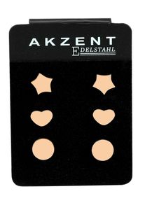 Adelia&acute;s Paar Ohrstecker ADELIA&acute;S "Damen Ohrringe &iquest; Ohrstecker aus Edelstahl", gold, Ohrringe, Damen, Edelstahl, Paar Ohrstecker