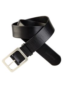 Marc O'Polo Lederg&uuml;rtel MARC O'POLO, Damen, Gr. 100, schwarz, Rindsleder, Basic, G&uuml;rtel Lederg&uuml;rtel, Breite ca. 4 cm, in schlichtem, klassischem Design