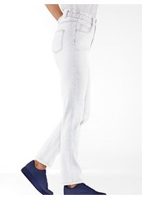 Bequeme Jeans Classic Basics, Damen, Gr. 46, Normalgr&ouml;&szlig;en, wei&szlig;, 97% Baumwolle, 3% Elasthan, unifarben, lang, Jeans Bequeme Jeans