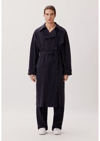 Parka STUDIO SEIDENSTICKER "Studio", Herren, Gr. L/XL, dunkelblau, Obermaterial: 100% Polyester; Futter: 90% Daunen, 10% Federn, unifarben, Jacken Parka