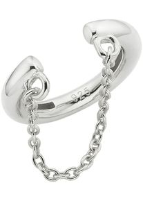 Ohrklemme "Schmuck Geschenk Ohrschmuck Ohrklemme", silber (silberfarben), ANISTON JEWELRY & WATCHES, Ohrringe, Damen, 14,5mm, Silber 925 (Sterlingsilber), Ohrklemme