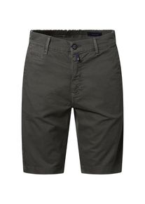 Shorts Pierre Cardin "PC-Strassbourg", Herren, Gr. 33, N-Gr, gr&uuml;n (dusty olive), Web, Obermaterial: 96% Baumwolle, 4% Elasthan, normal kniefrei, Hosen Shorts, Sommerhose