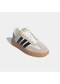 Sneaker adidas Sportswear "BARREDA DECODE", Herren, Gr. 38,5, wei&szlig; (sanftes wei&szlig;, core schwarz, gum 3), Leder, Schuhe Sneaker, inspiriert vom Design des adidas handball spezial
