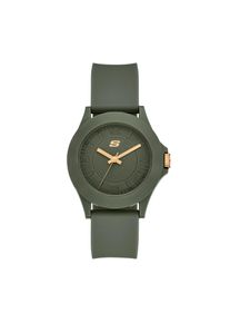 Quarzuhr Skechers "ROSENCRANS", gr&uuml;n, Armbanduhren, Damen, Quarzuhr, Armbanduhr, Damenuhr, Silikonarmband, analog
