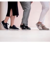 Sneaker VAROMED, Damen, Gr. 8, blau (marine), Veloursleder, Schuhe Sneaker