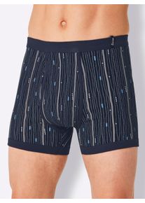 King&acute;S Club Schl&uuml;pfer KINGS CLUB, Herren, Gr. 6, 2 Stk., blau (marine, bedruckt), 100% Baumwolle, Unterhosen Schl&uuml;pfer