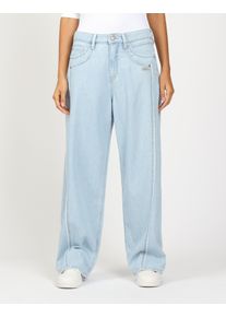 Loose-fit-Jeans Gang "94FANNY", Damen, Gr. 26, N-Gr, pure light blau, Denim/Jeans, Obermaterial: 100% Baumwolle, regular fit extralang, Jeans Loose-fit-Jeans, mit aufw&auml;ndiger Schnittf&uuml;hrung