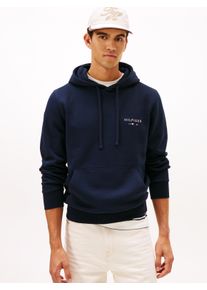 Hoodie Tommy Hilfiger "BRAND LOVE SMALL HILFIGER", Herren, Gr. L, desert sky, Sweatware, Obermaterial: 77% Baumwolle, 23% Polyester, normal normal, Rippb&uuml;ndchen, Sweatshirts Hoodie