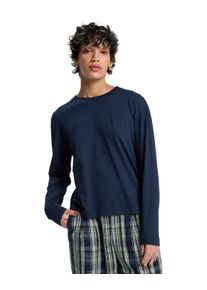 Langarmshirt Quiksilver "Essential", Damen, Gr. XS, schwarz navy, Obermaterial: 100% Walkfrottier;, Shirts Langarmshirt