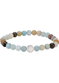 Armband Liebeskind Berlin "Schmuck Geschenk Armkette Zugarmband", silber (edelstahlfarben, mehrfarbig, bunt), Armb&auml;nder, Damen, 17cm, Edelstahl Polyurethan, Edelstahl, Polyurethan, Armband, mit Edelsteinen